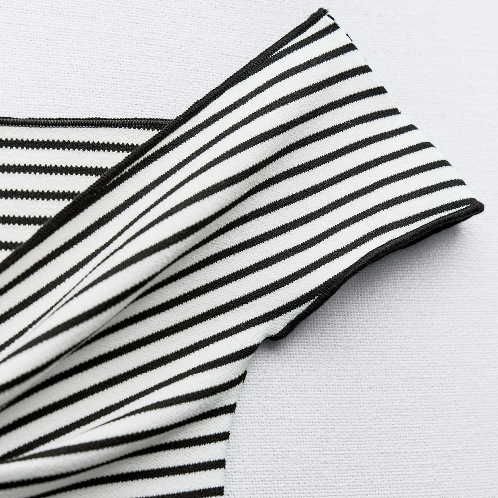 Zara striped stretch knit dress - Picture 7 of 7